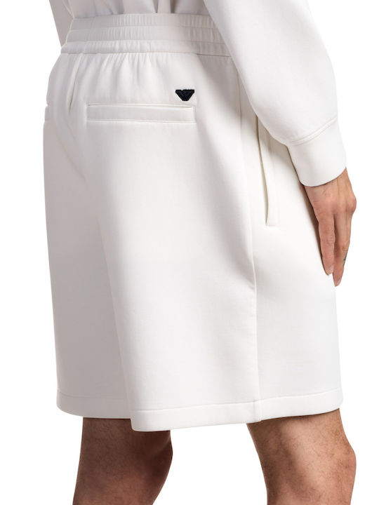 Men's White Bermuda Shorts