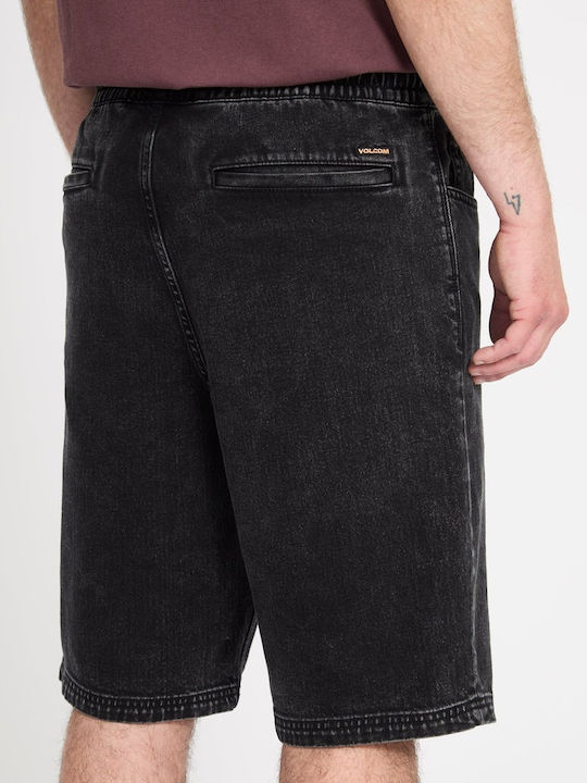 Freazy Herren Shorts Denim Schwarz