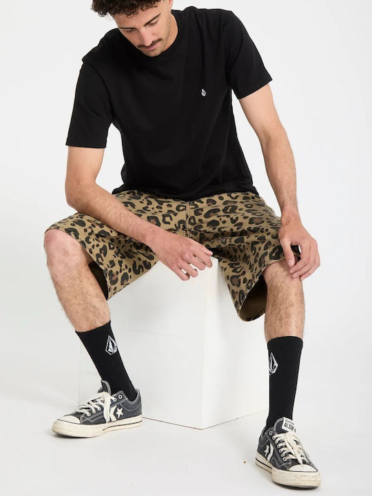 Ανδρική Βερμούδα Τζιν Animal Print