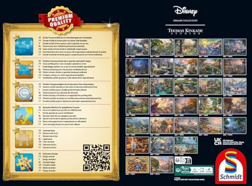 Lady und der Tramp Puzzle 2D 1000 Teile