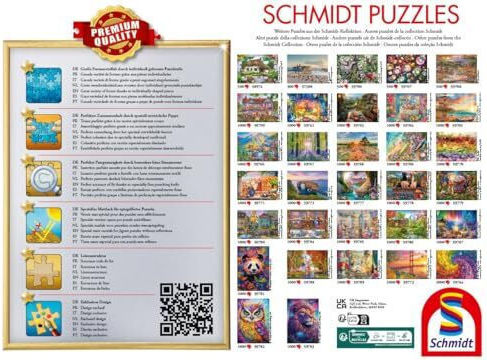 Tierreich Puzzle 2D 1000 Teile