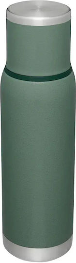 Stanley Adventure Μπουκάλι Θερμός Ανοξείδωτο BPA Free 1lt Hammertone Green