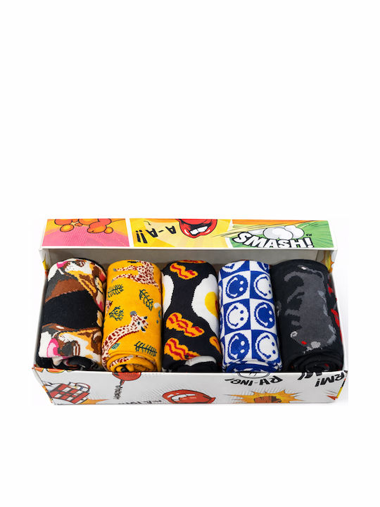 Hoho Socks Mehrfarbige Socken 5er Pack
