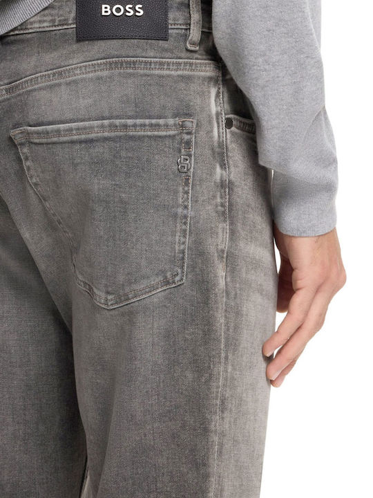 Men's Jeans Pants Regular Fit Grey