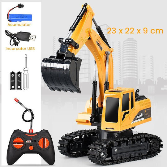 Alista Home RC Excavator Orange