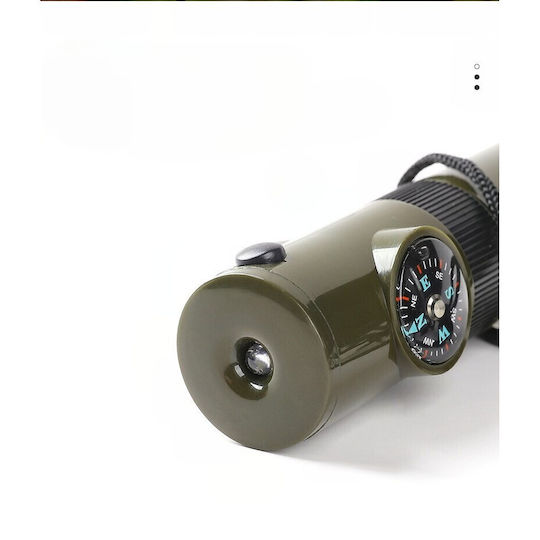 Alista Home Survival Kit Case with Whistle Thermometer and Compass