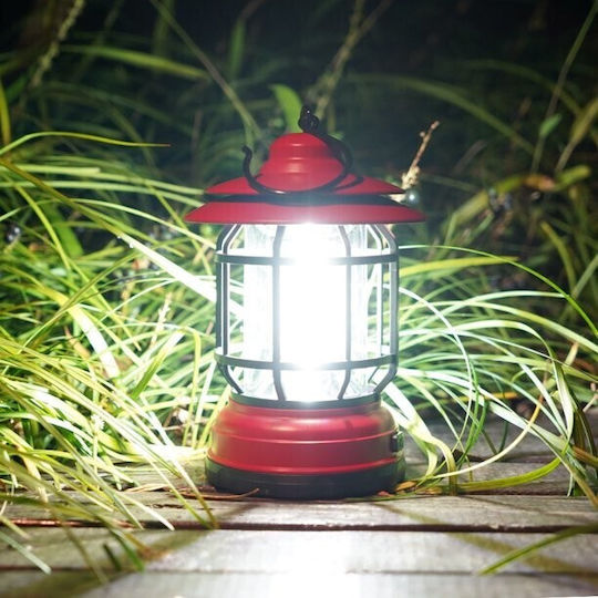 Alista Home Lanternă Lumini LED Reîncărcabilă pentru Camping 200 Lumen 5W Roșie