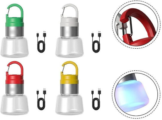 Alista Home Lampă LED Reîncărcabilă Pentru Camping 10W Galbenă