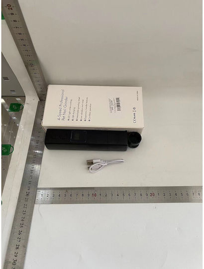 Fișă De Unghii Electrică Pentru Animale De Companie Alista Home Încărcare Usb Laser De Joacă Capac Antipraf Ecran Electronic 15 X 3 Cm Viteze Multiple Neagră
