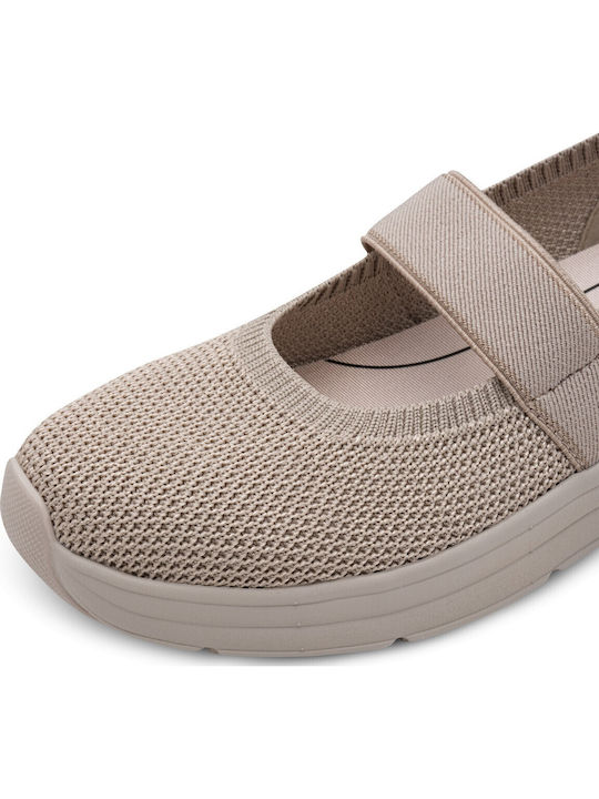 Pantofi Balerini Pentru Femei Kaki