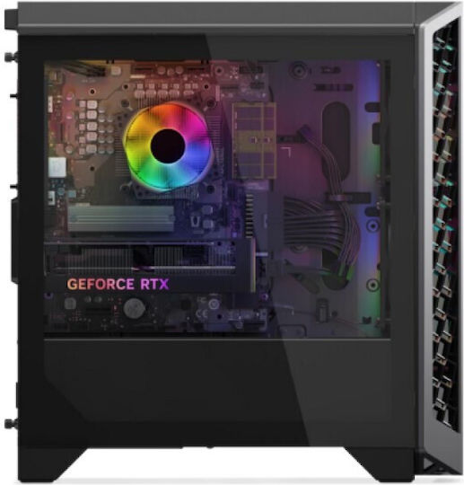 Lenovo LOQ Tower 26ADR10 Гейминг Настолен Компютър (Ryzen 7-8745HX/16GB DDR5/1TB SSD/GeForce RTX 5050/Без Операционна Система)