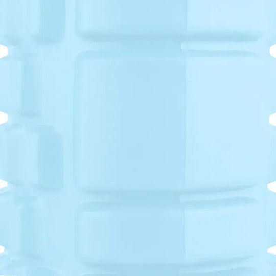 Tunturi Grid Round Roller Light Blue 33cm