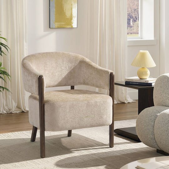 Relax Sessel Beige 71x63.5x78.5cm