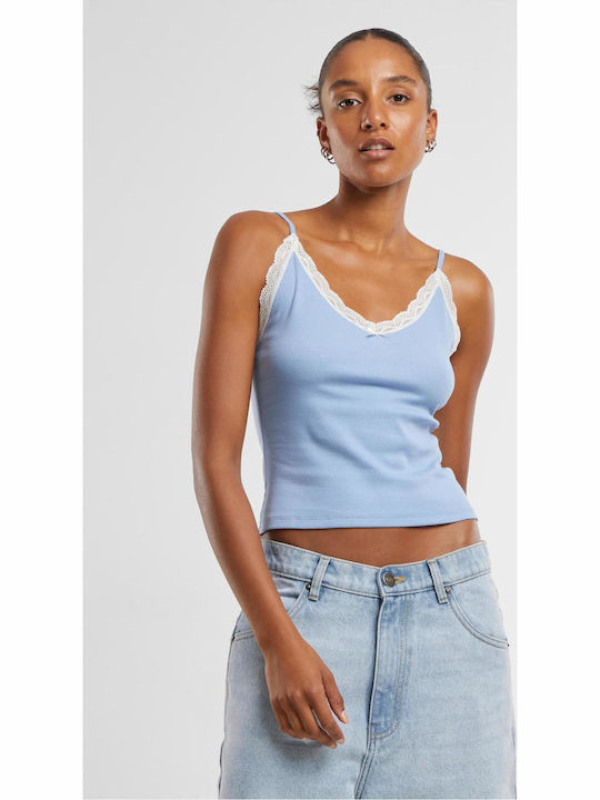 Baumwoll Damen T-Shirts Blau 2Pack