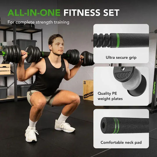 Tunturi Kettlebell-Set Mit 28 Kg Gesamtgewicht