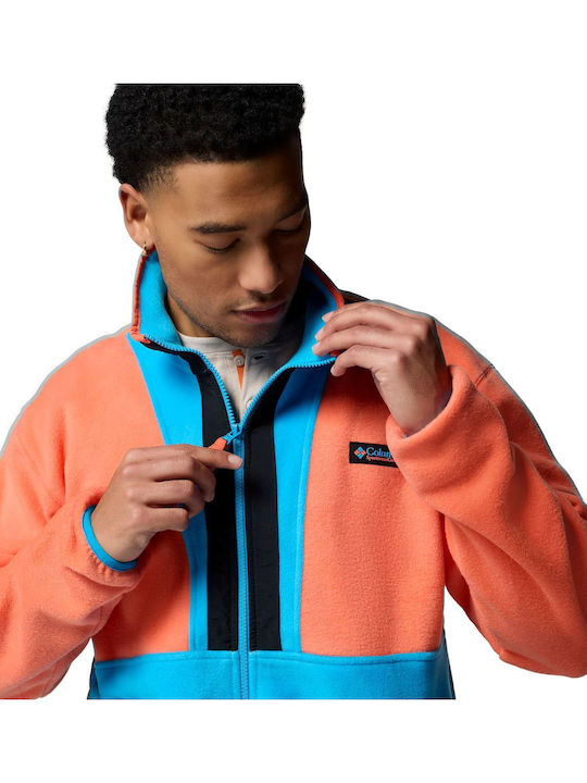Backbowl Ii Full Men's Fleece Jacket Orange Intense
