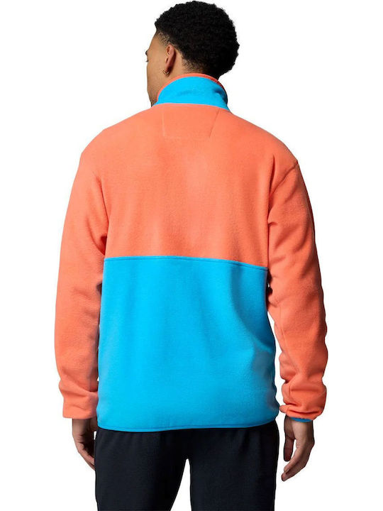 Backbowl Ii Full Men's Fleece Jacket Orange Intense