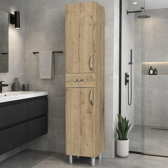 Selina Hochschrank für die Küche Sapphire Eiche 35x31x179cm