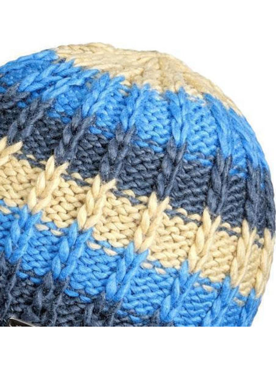 Beanie Ανδρικός Σκούφος Πλεκτός σε Navy Μπλε χρώμα