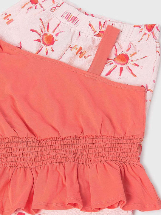 Set pentru copii cu pantaloni Vară 2buc Pink