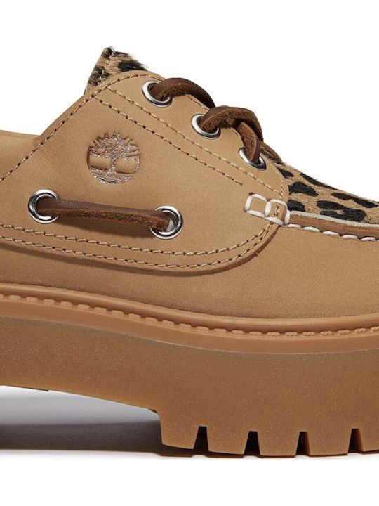 Street Γυναικεία Boat Shoes σε Γκρι Χρώμα