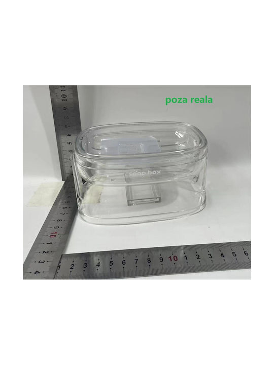 Alista Home Countertop Glass Transparent Soap Dish