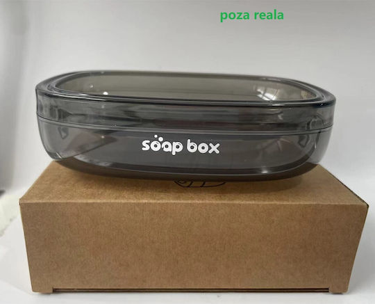 Alista Home Tavă De Săpun De Birou Din Sticlă Transparentă