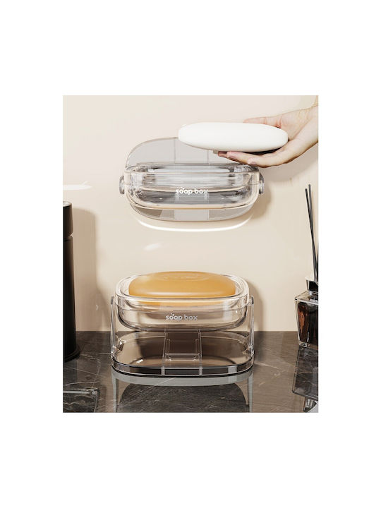 Alista Home Countertop Glass Transparent Soap Dish