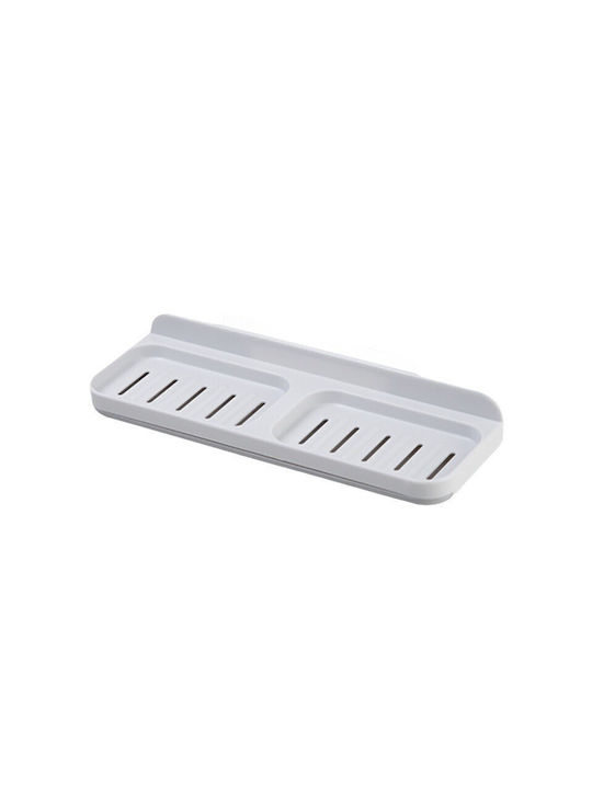 Alista Home Wandmontierte Keramik Seifenschale Grau