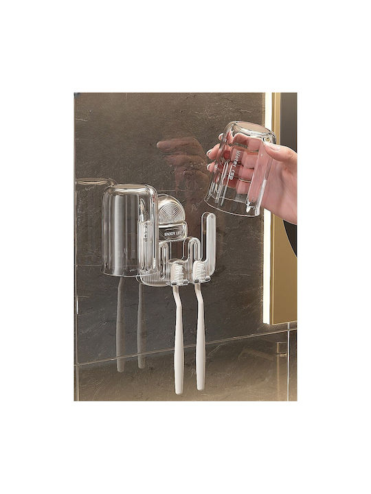 Alista Home Cupa Ei Din Plastic Cu Ventuză Gri