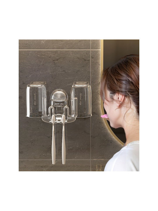 Alista Home Cupa Ei Din Plastic Cu Ventuză Transparentă 4775277348259