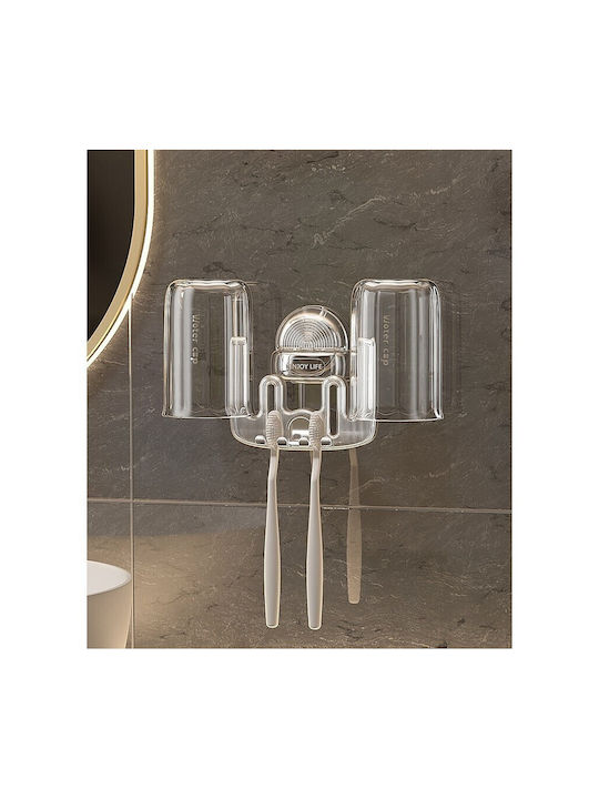 Alista Home Cupa Ei Din Plastic Cu Ventuză Transparentă 4775277348259