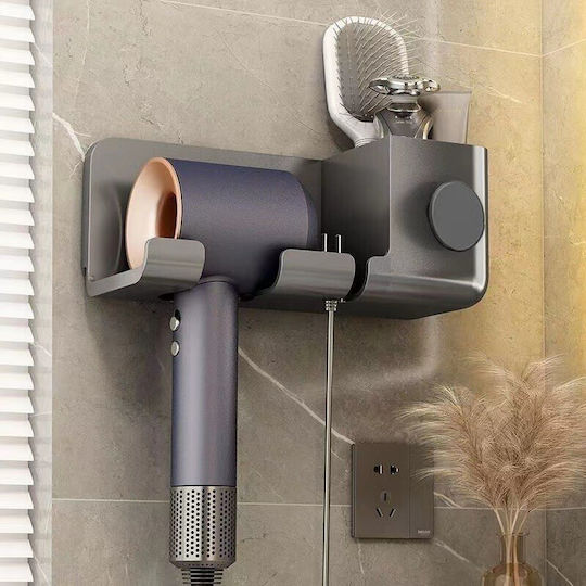 Alista Home Wall Mounted Plastic Gray Organizer