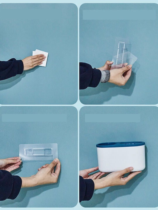 Alista Home Perie de Toaletă din Plastic Albastră