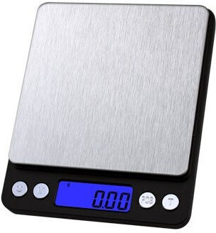 Alista Home Cantare De Bucatarie Digitală Până La 3kg Neagră