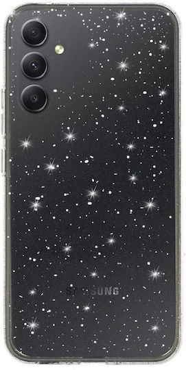 Silver Star Back Cover Ασημί (Galaxy A34)