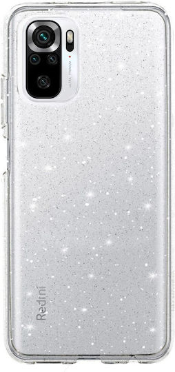 Silver Star Back Cover Silver (Xiaomi Redmi Note 10, Note 10S, Poco M5S)