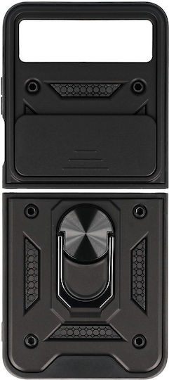 For Umschlag Rückseite Silikon / Kunststoff Magnetisch Schwarz (MOTOROLA RAZR 40 5G)