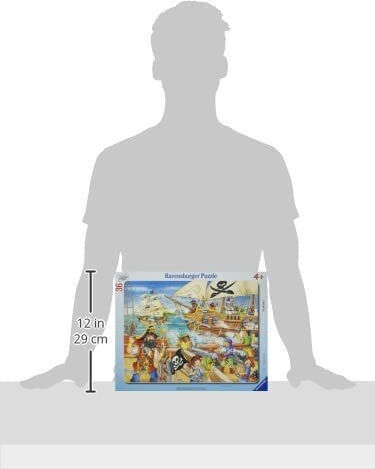Puzzle pentru Copii Attack of the Pirates pentru 4+ ani+ Ani 36buc Ravensburger