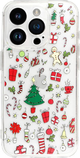 Tel Protect Design 2 Back Cover Silicone Transparent (iPhone 14)