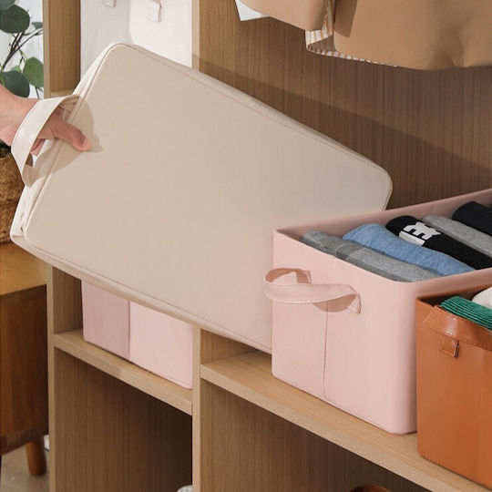Alista Home Organizator Textil Haine Roz 47x28x20cm