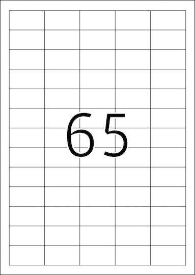 Herma Selbstklebende A4-Etiketten Top Stick 38.1x