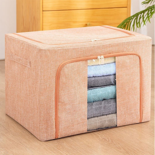 Alista Home Casetă Textilă De Depozitare Pentru Pătură/Duvet / Haine Roz 60x42x40cm