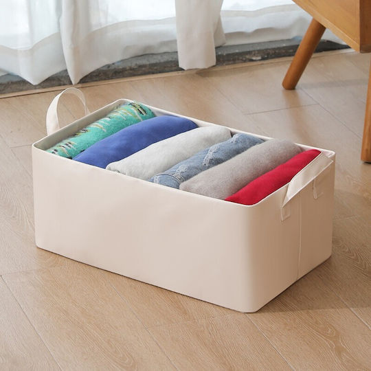 Alista Home Organizator Textil Haine Bej 47x28x20cm