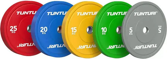 Tunturi Gummi Hantelscheibe 1 x 10kg