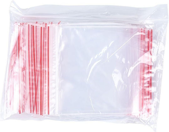 LDPE Прозрачни Пакетчета с Връзка 20x25см 100 броя