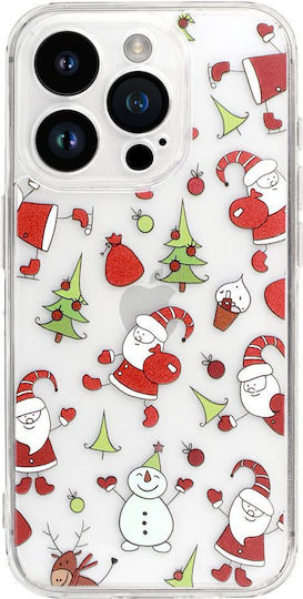 Tel Protect Design 1 Back Cover Silicone Transparent (iPhone 13 Pro)