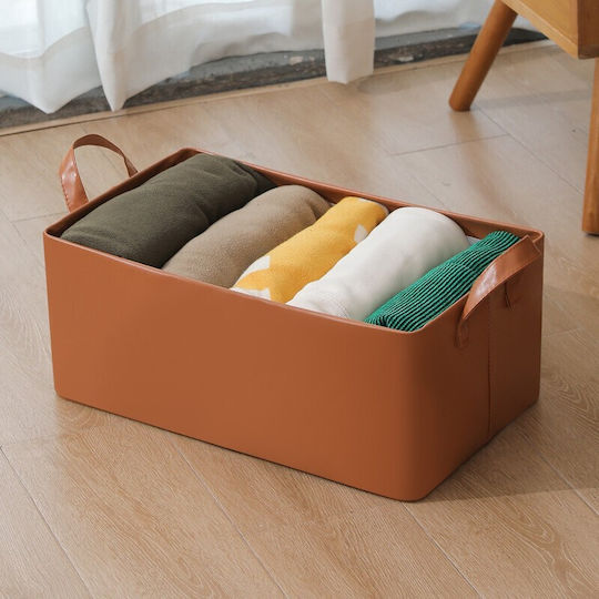 Alista Home Organizator Textil Pentru Haine Maro 47x28x20cm