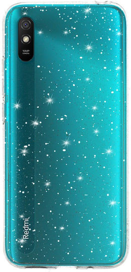 Silver Star Back Cover Ασημί (Redmi 9A / 9AT)