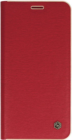 Wonder Back Cover Leather Red (Samsung Galaxy M35 5G)